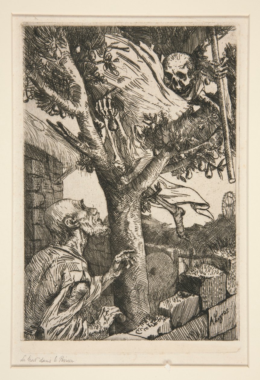 Døden i pæretræet af Alphonse Legros