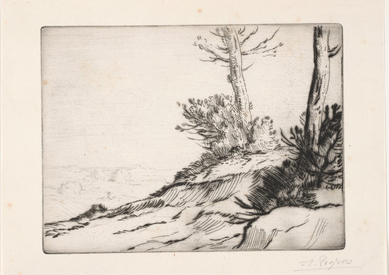 Børstehøjen. af Alphonse Legros