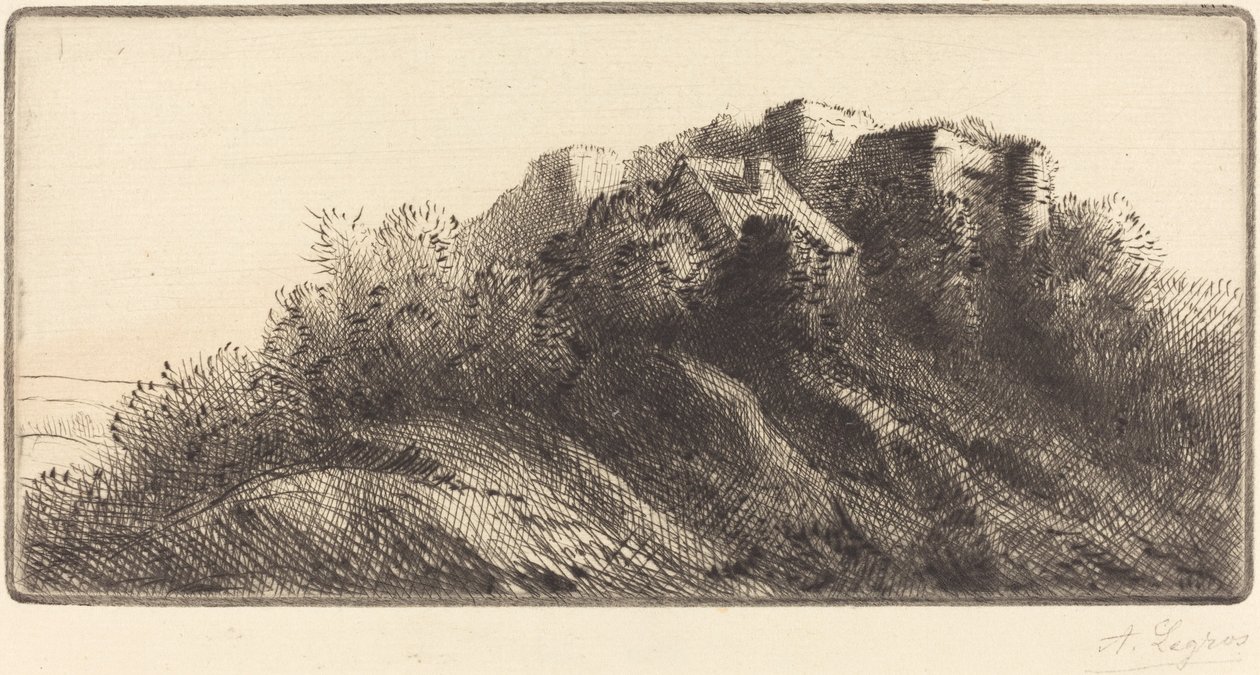 Landskab af Alphonse Legros