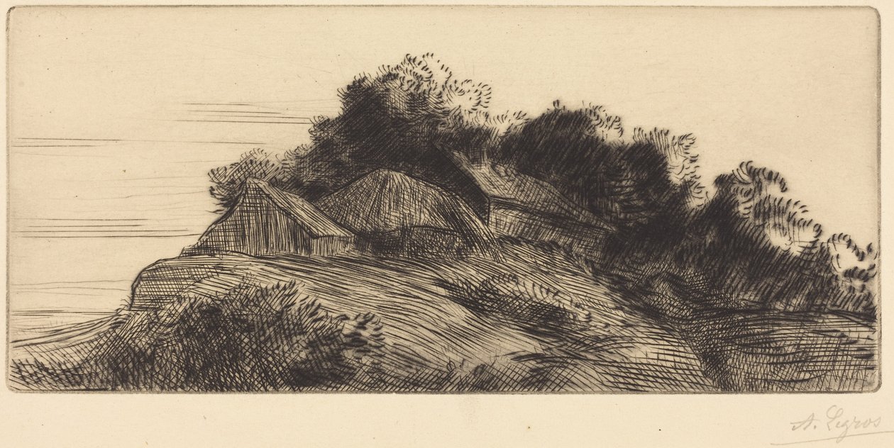 Landskab af Alphonse Legros