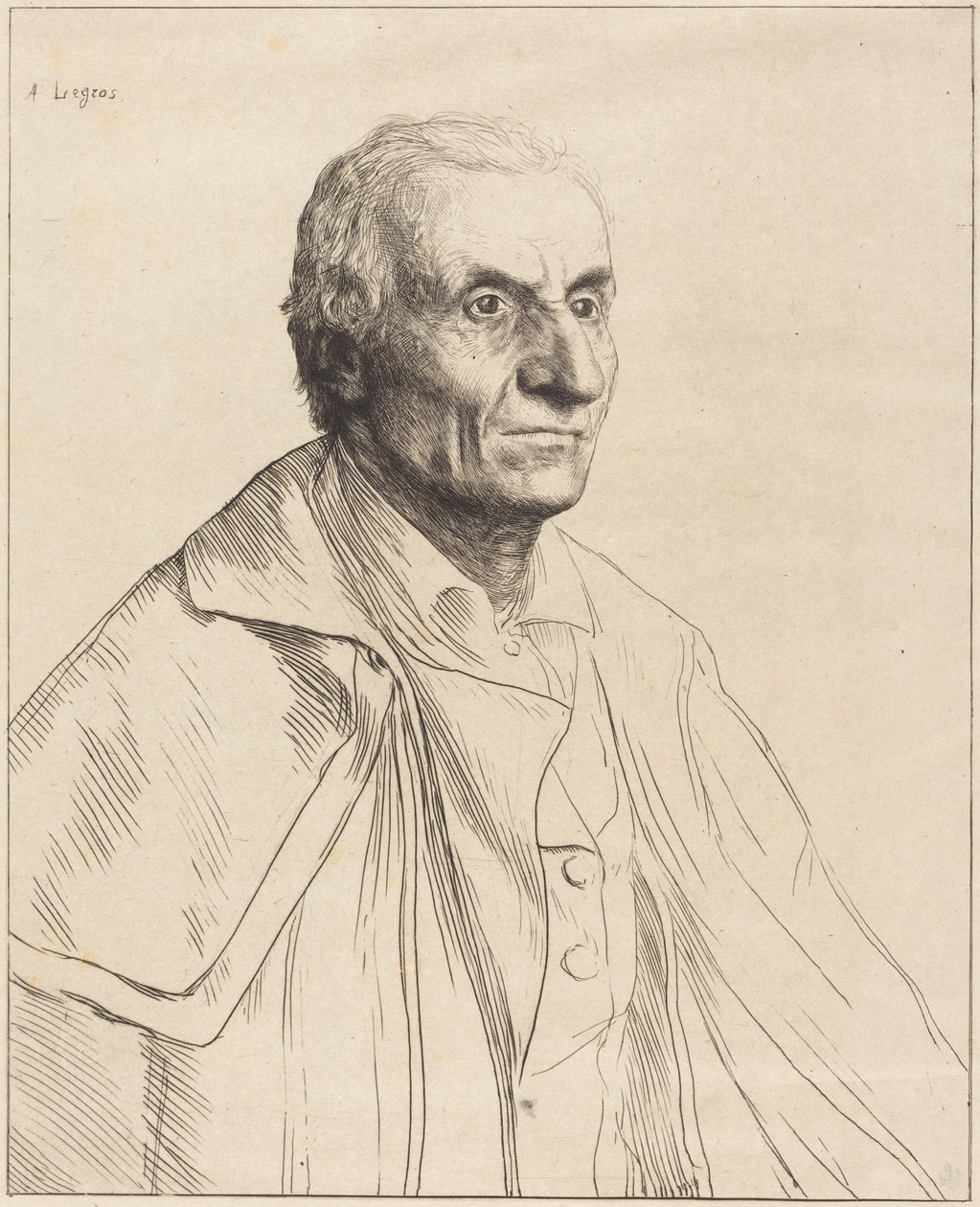 Stor spanier af Alphonse Legros