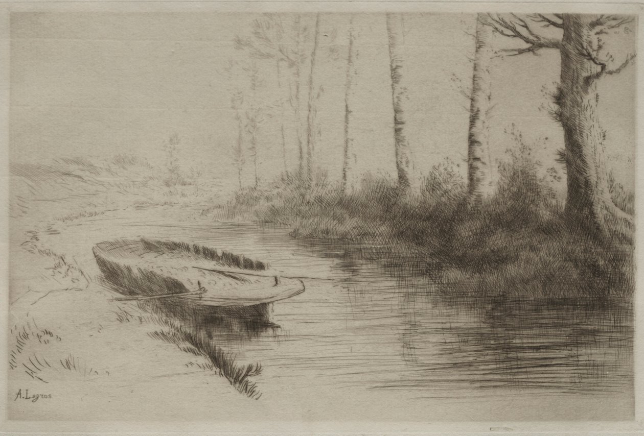 Kanalen: Morgeneffekt. af Alphonse Legros