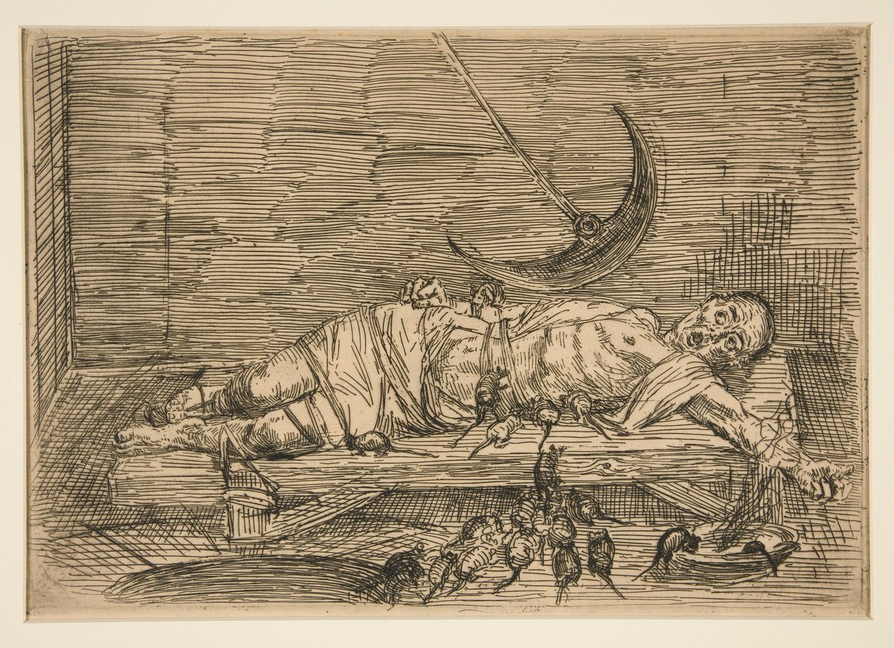 Brønden og pendulet, nr. 1 af Alphonse Legros