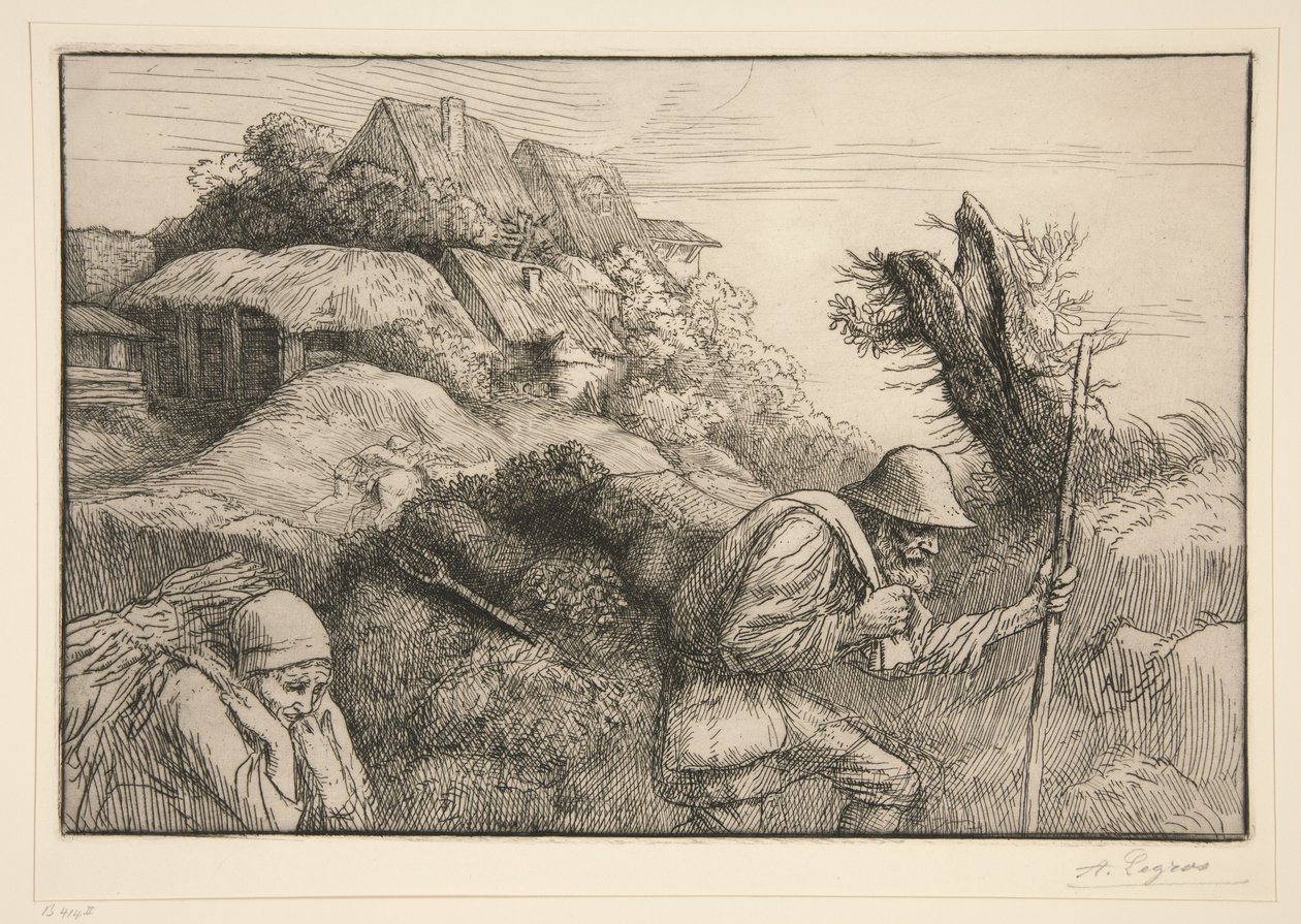 Tilbagekomsten fra skoven af Alphonse Legros