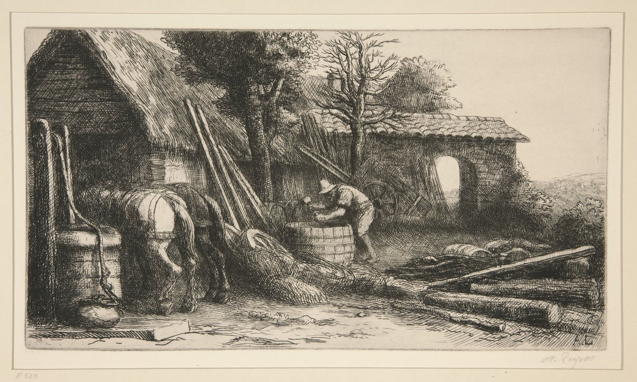 Bødker af Alphonse Legros