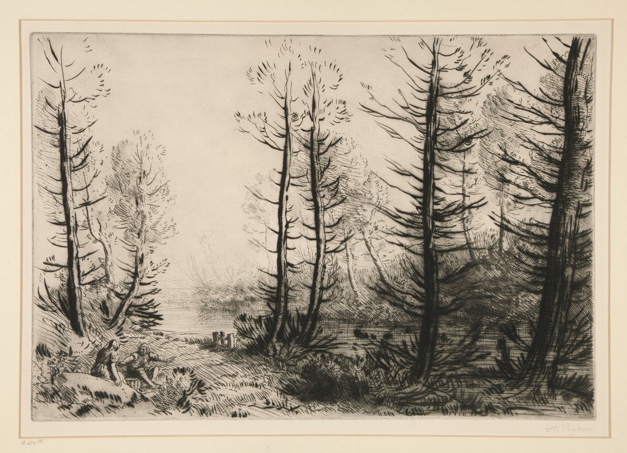 Den store kanal af Alphonse Legros