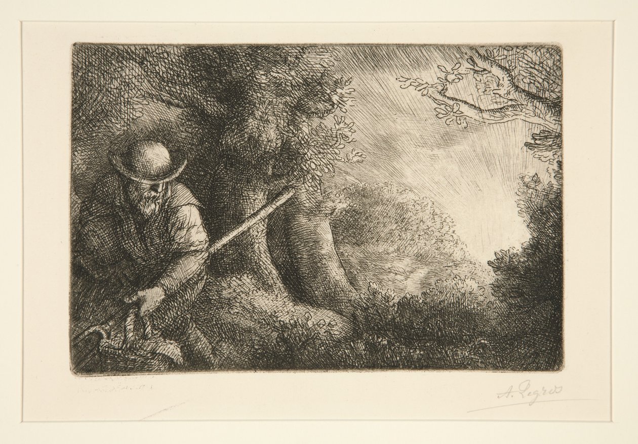 Gartneren (The Gardener) af Alphonse Legros