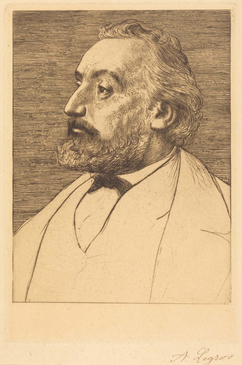 Leon Gambetta, 2. plade af Alphonse Legros