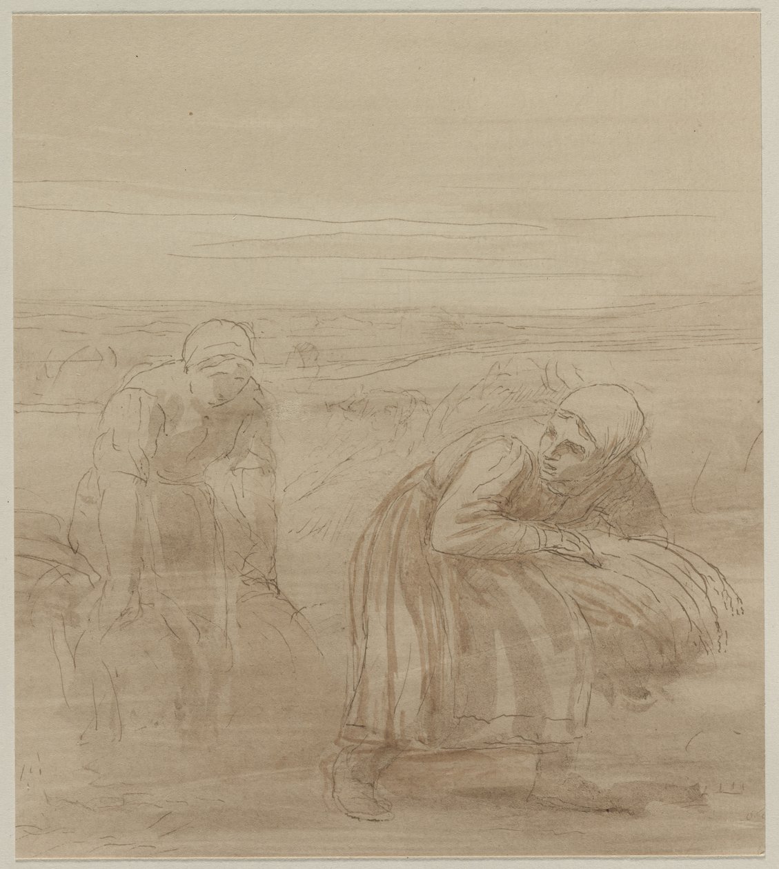 The Gleaners af Alphonse Legros