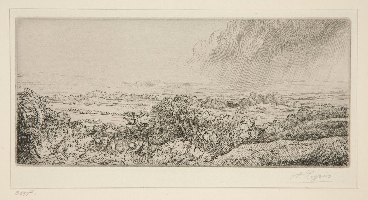 Svampeplukkere af Alphonse Legros