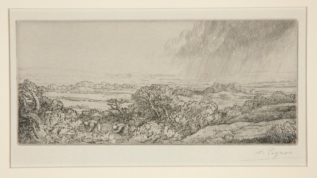 Svampesamlere af Alphonse Legros