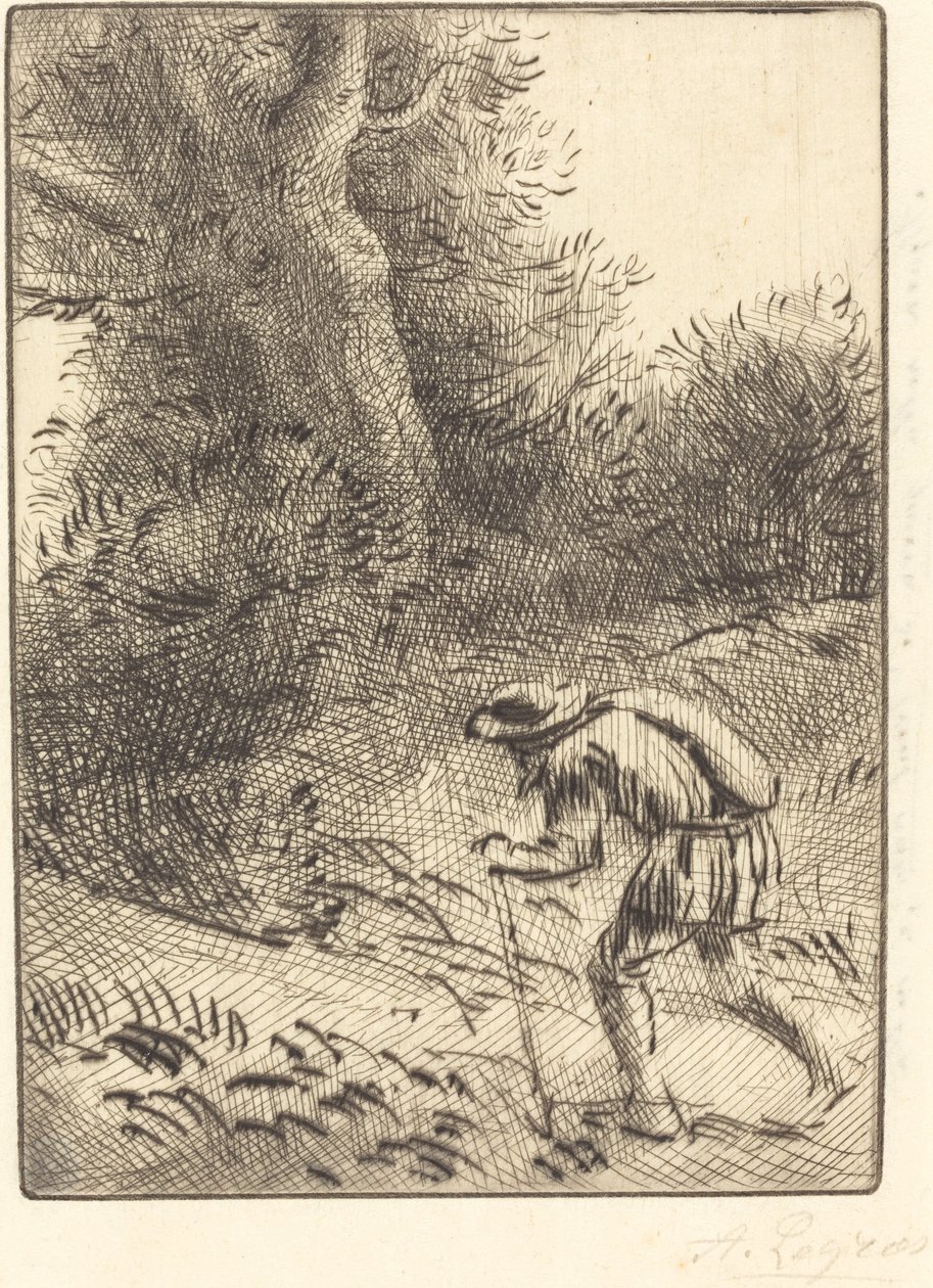 Lille vandrende jøde Den lille vandrende jøde. af Alphonse Legros