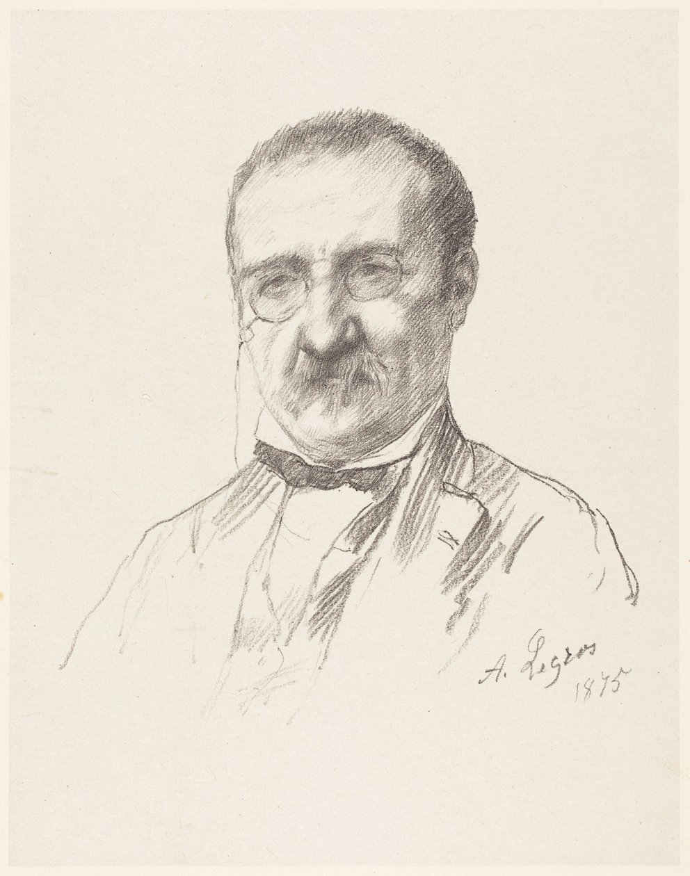 M. Champfleury af Alphonse Legros