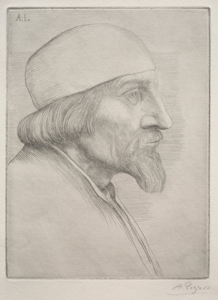 Mand i kalot af Alphonse Legros