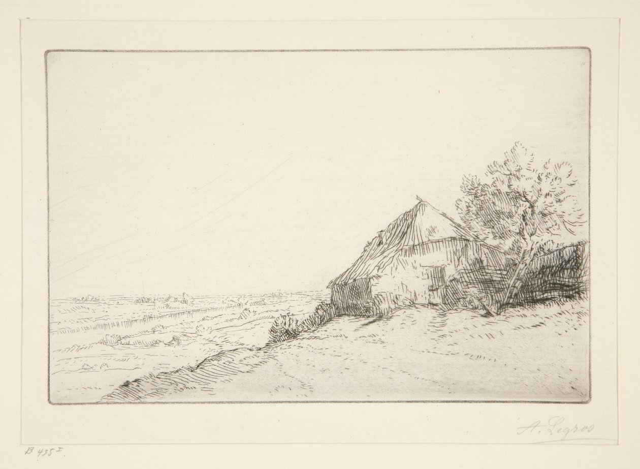 Hytte på Bakken af Alphonse Legros