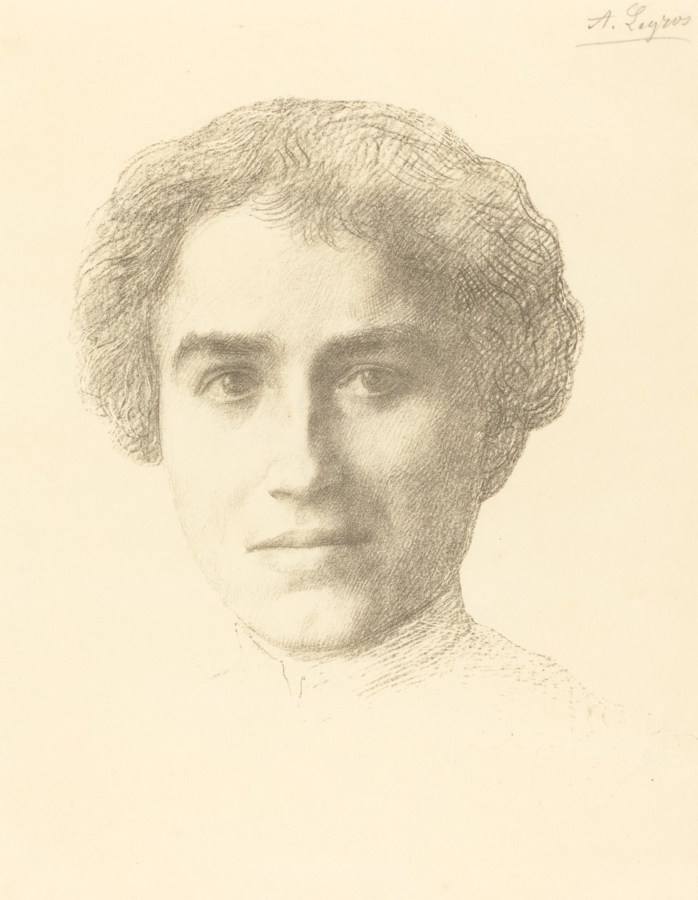 Frøken Simpson. af Alphonse Legros