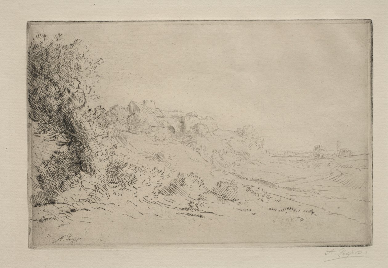 Min gård af Alphonse Legros