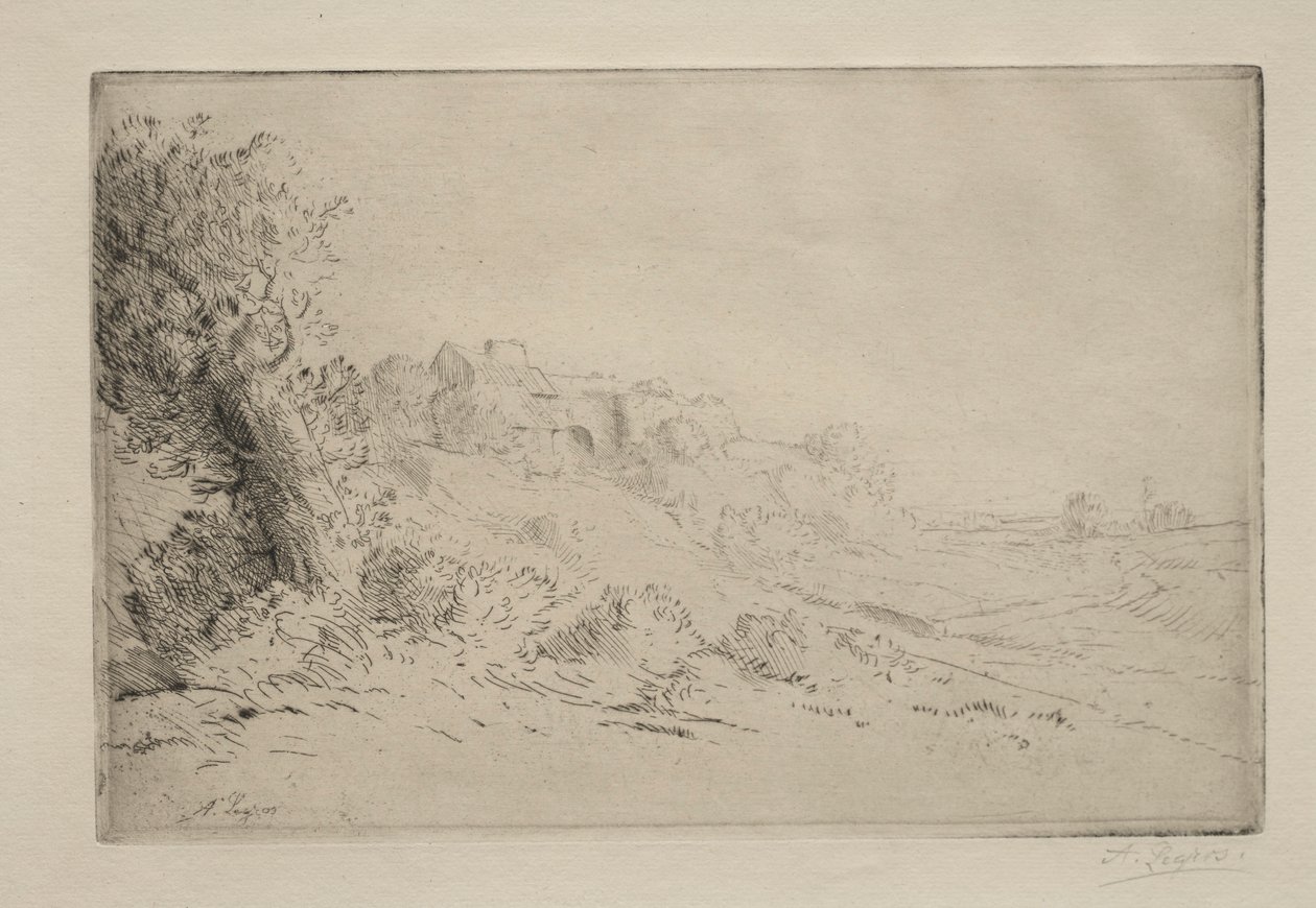 Min gård. af Alphonse Legros