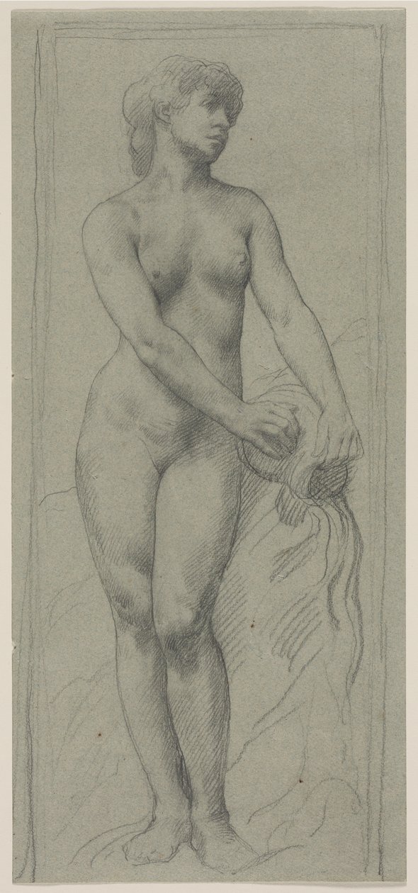 Nøgen kvinde af Alphonse Legros