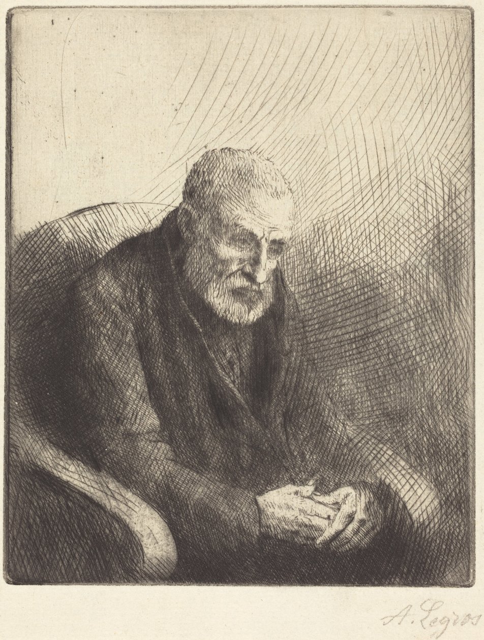 Den lammede af Alphonse Legros