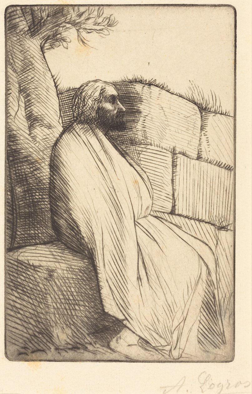 At filosofere (Filosoffen) af Alphonse Legros