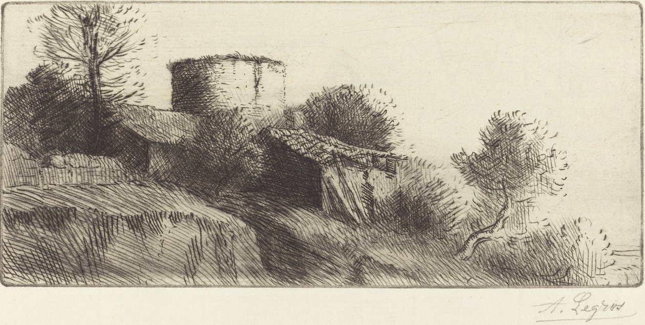 Duetårn af Alphonse Legros
