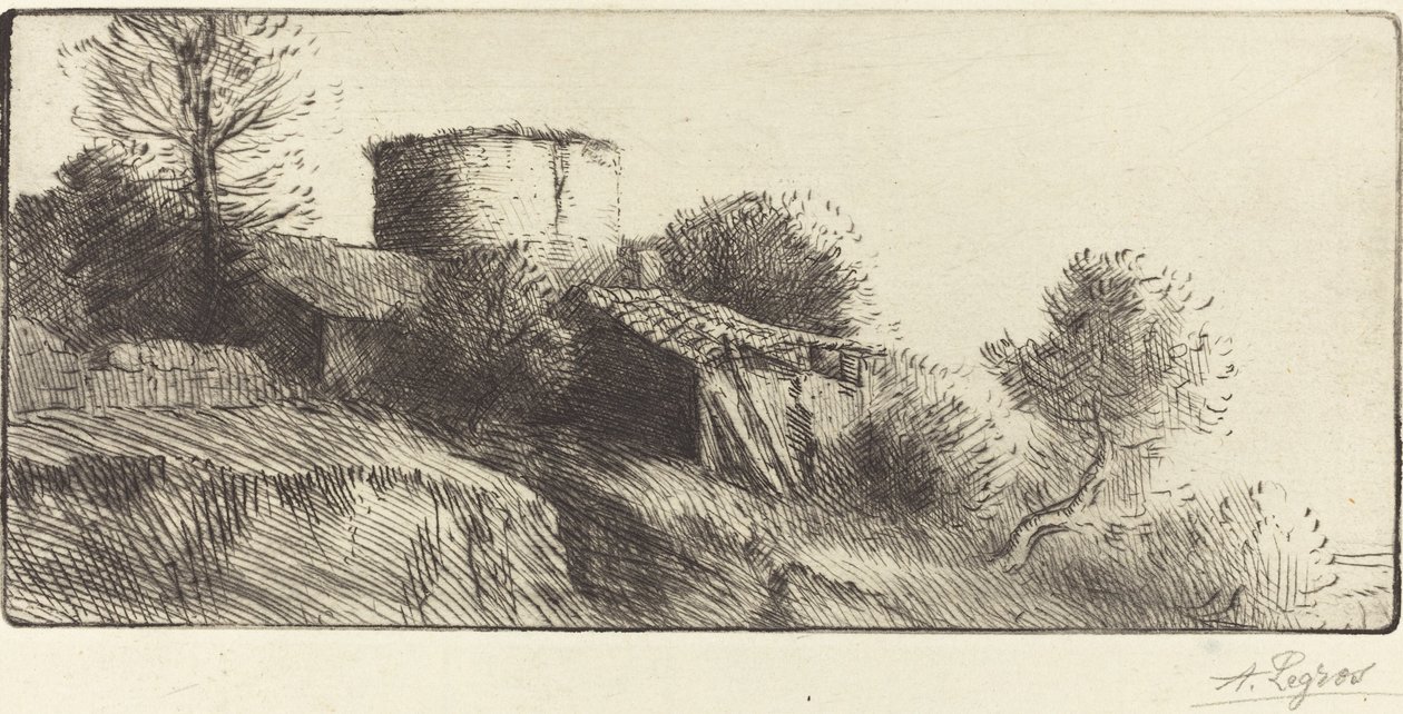 Duetårn af Alphonse Legros