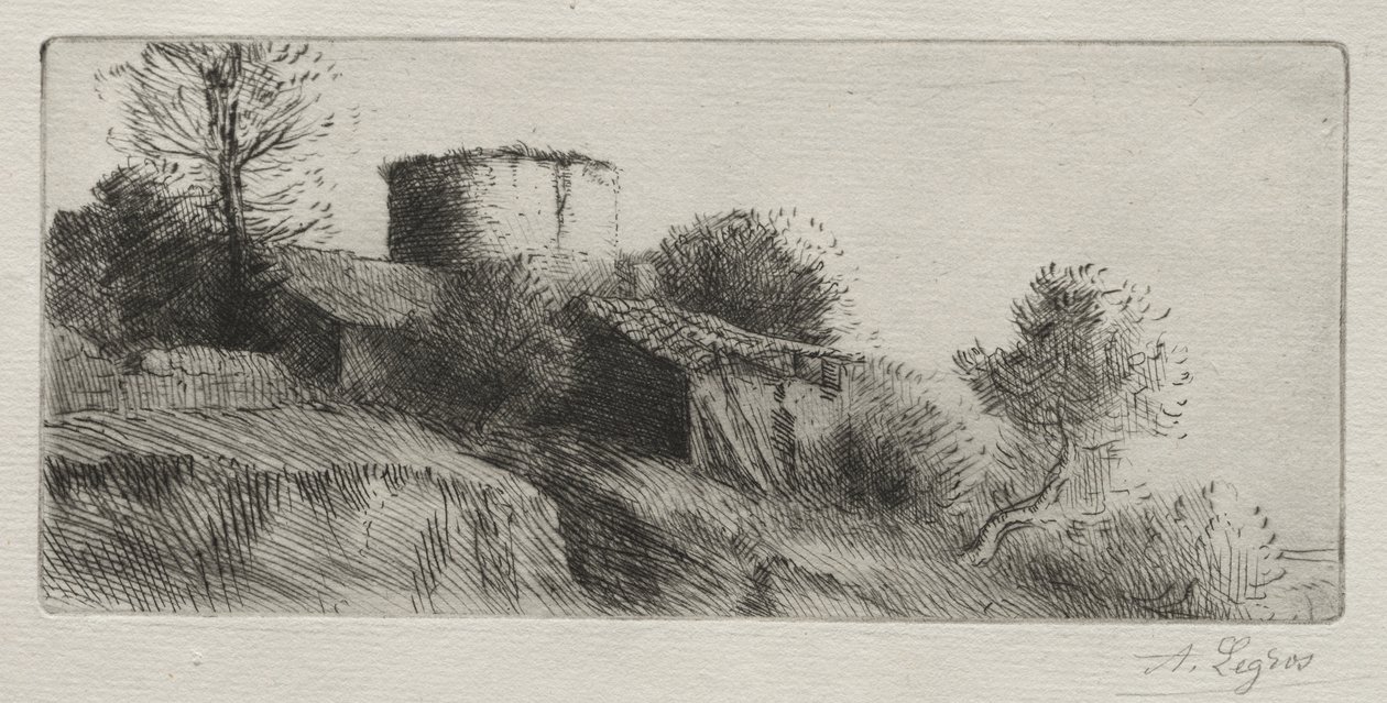 Duetårn af Alphonse Legros