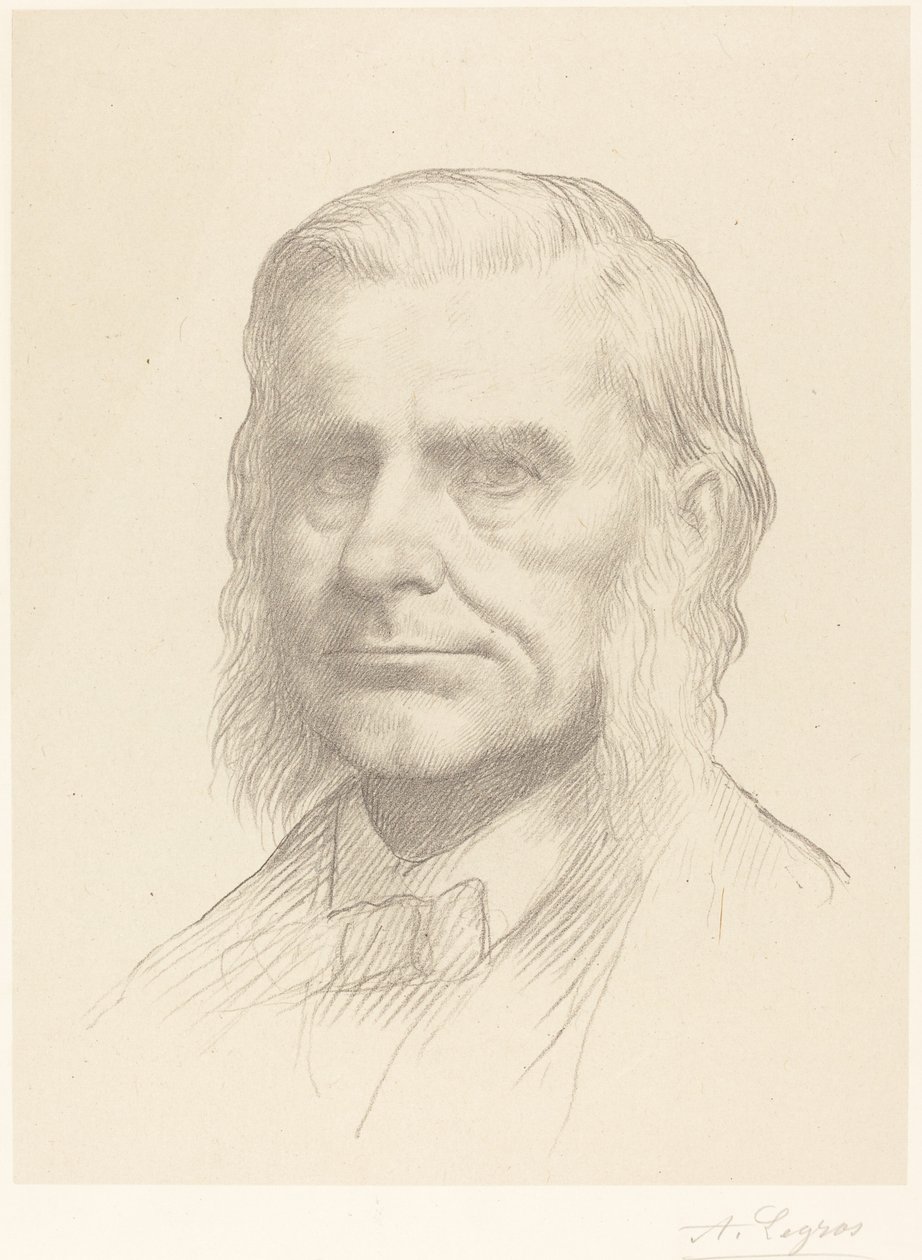 Professor Huxley, 2. plade af Alphonse Legros