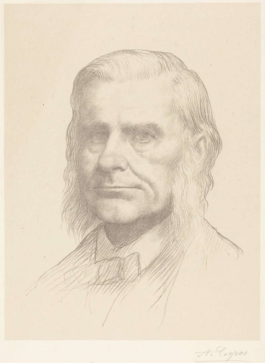 Professor Huxley, 2. plade af Alphonse Legros