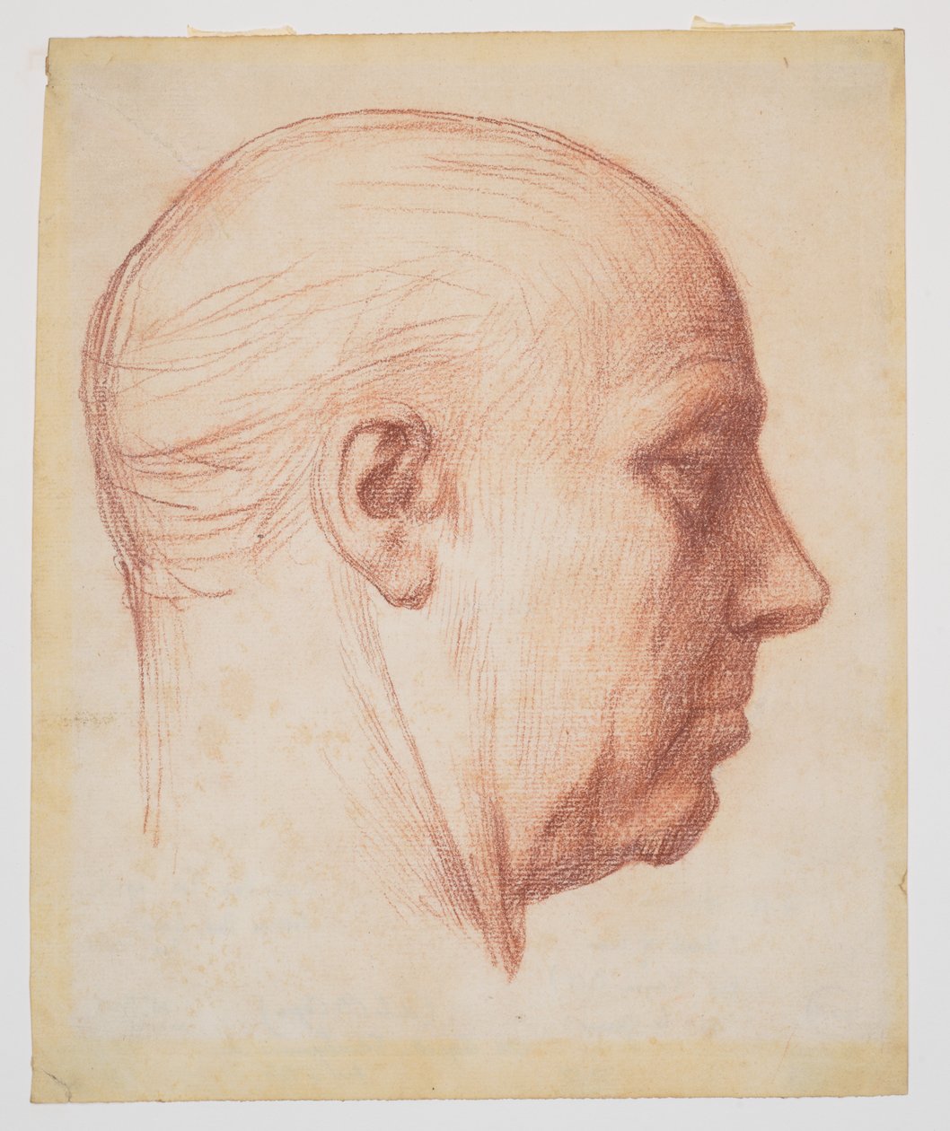 Portræt af en mand af Alphonse Legros