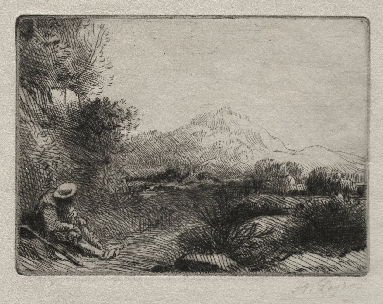 Resten af den rejsende af Alphonse Legros