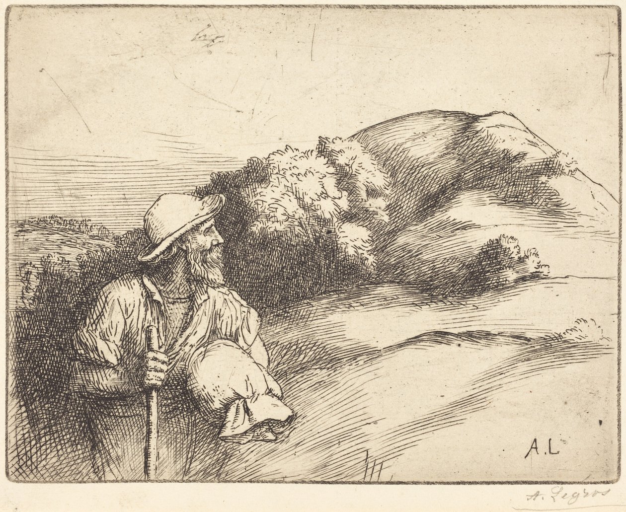 Tilbagekomst fra markerne af Alphonse Legros