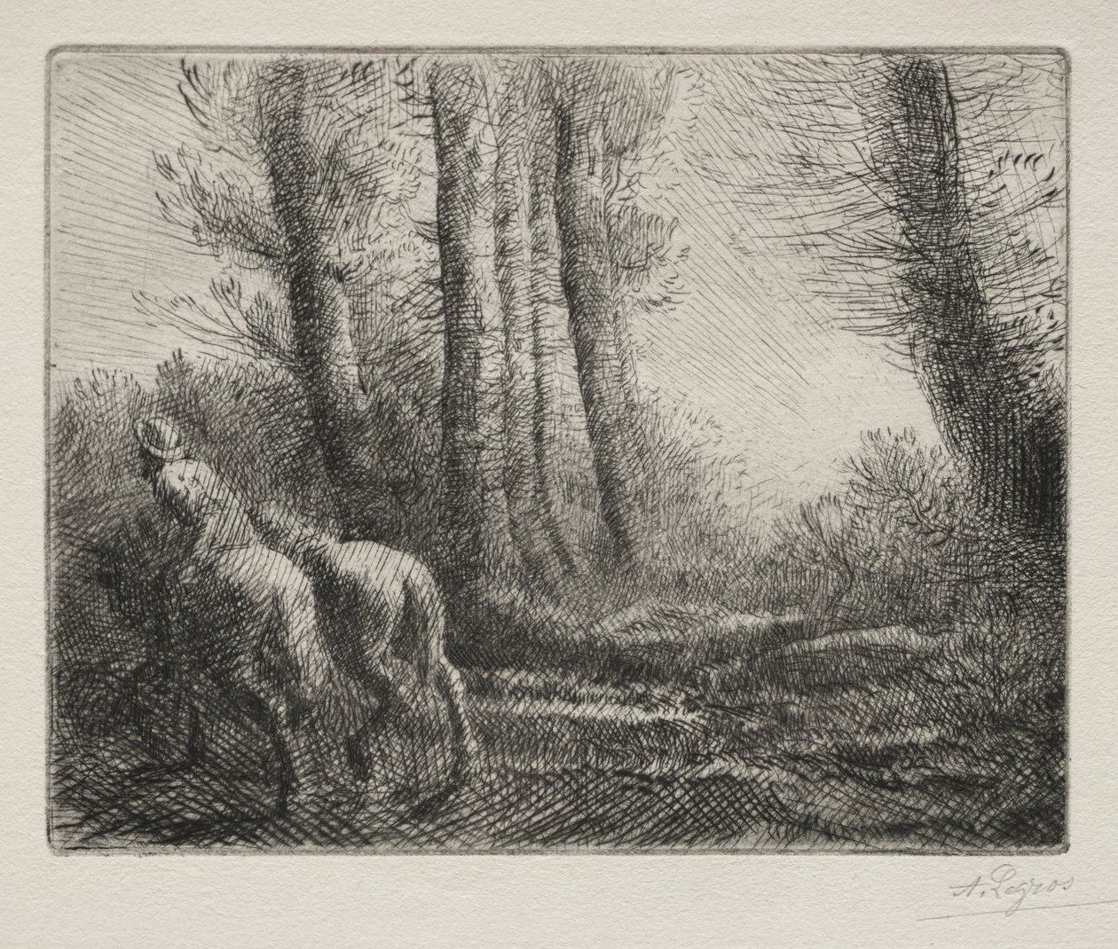 Vender tilbage fra Tiling the Land. af Alphonse Legros