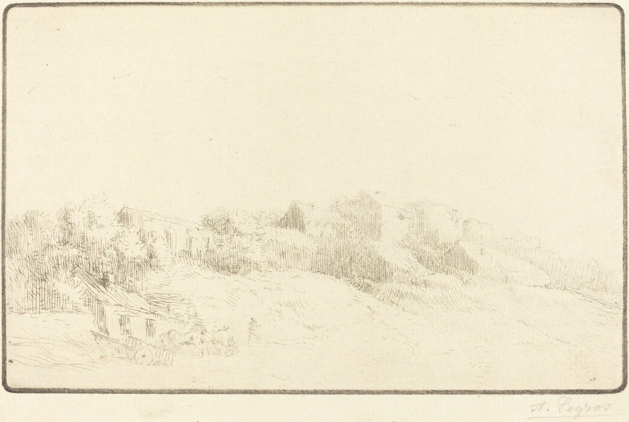 Saint Maurice i Bourgogne Saint Maurice i Bourgogne. af Alphonse Legros