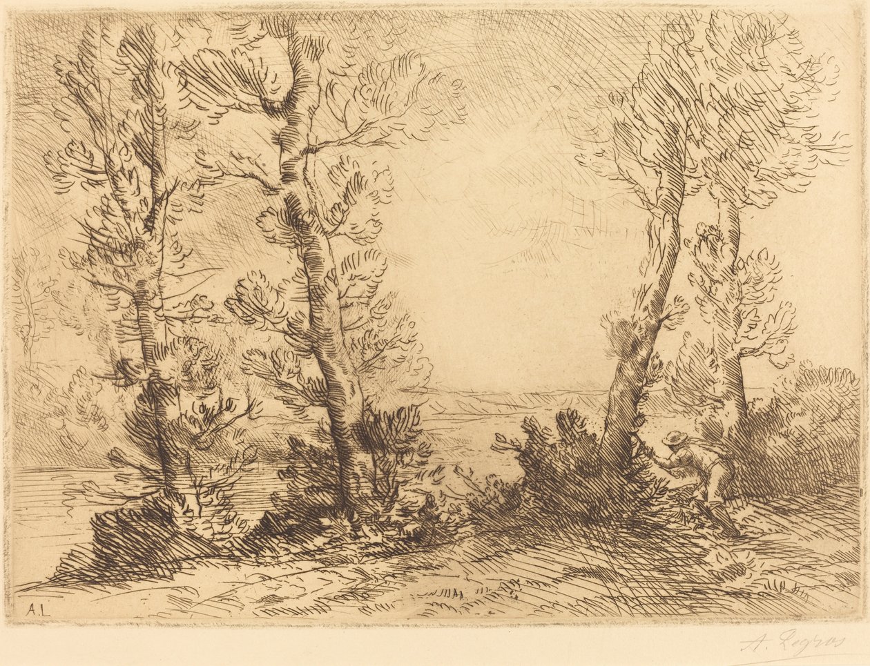 Laksefisker af Alphonse Legros