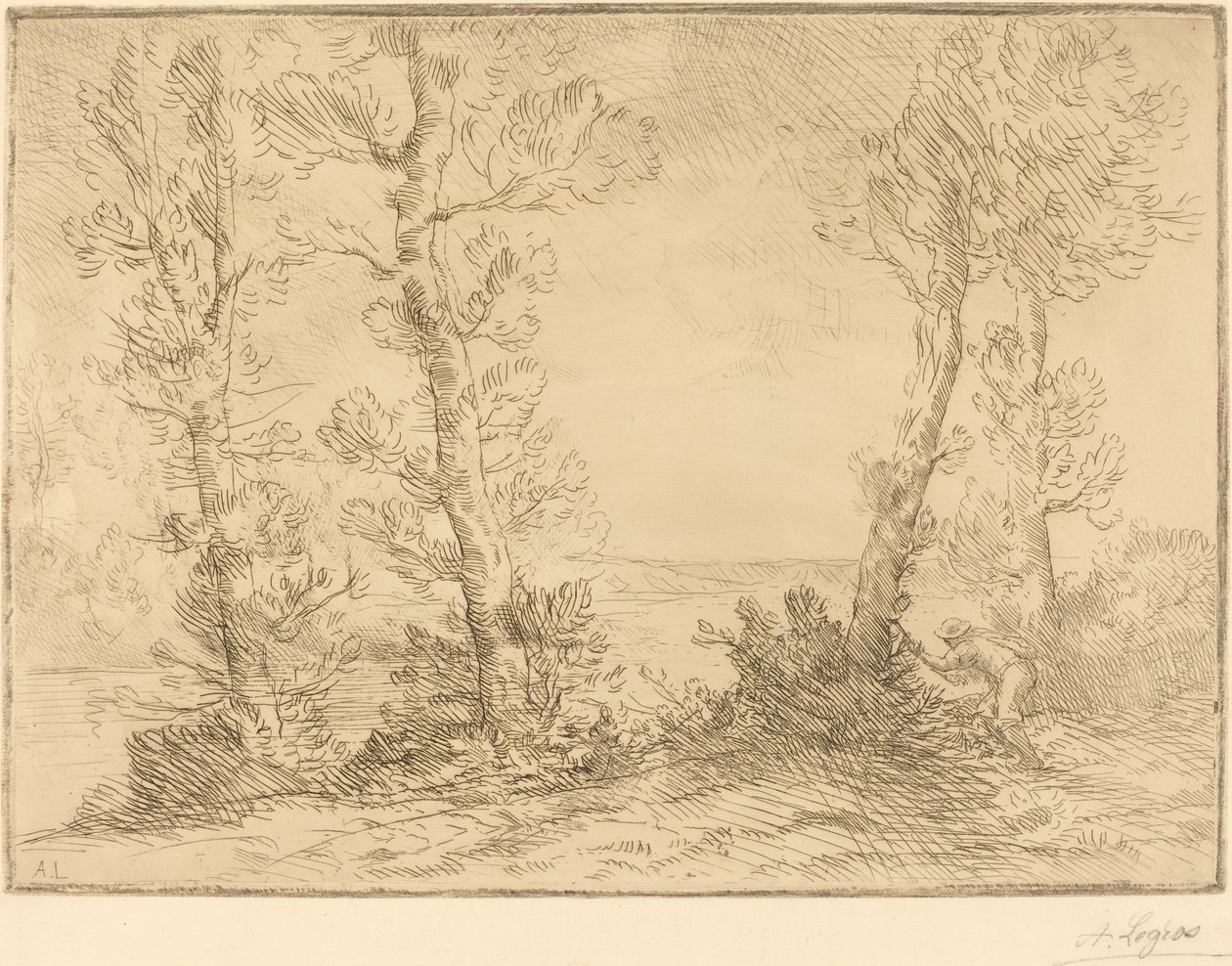 Laksefisker Laksefiskeren. af Alphonse Legros
