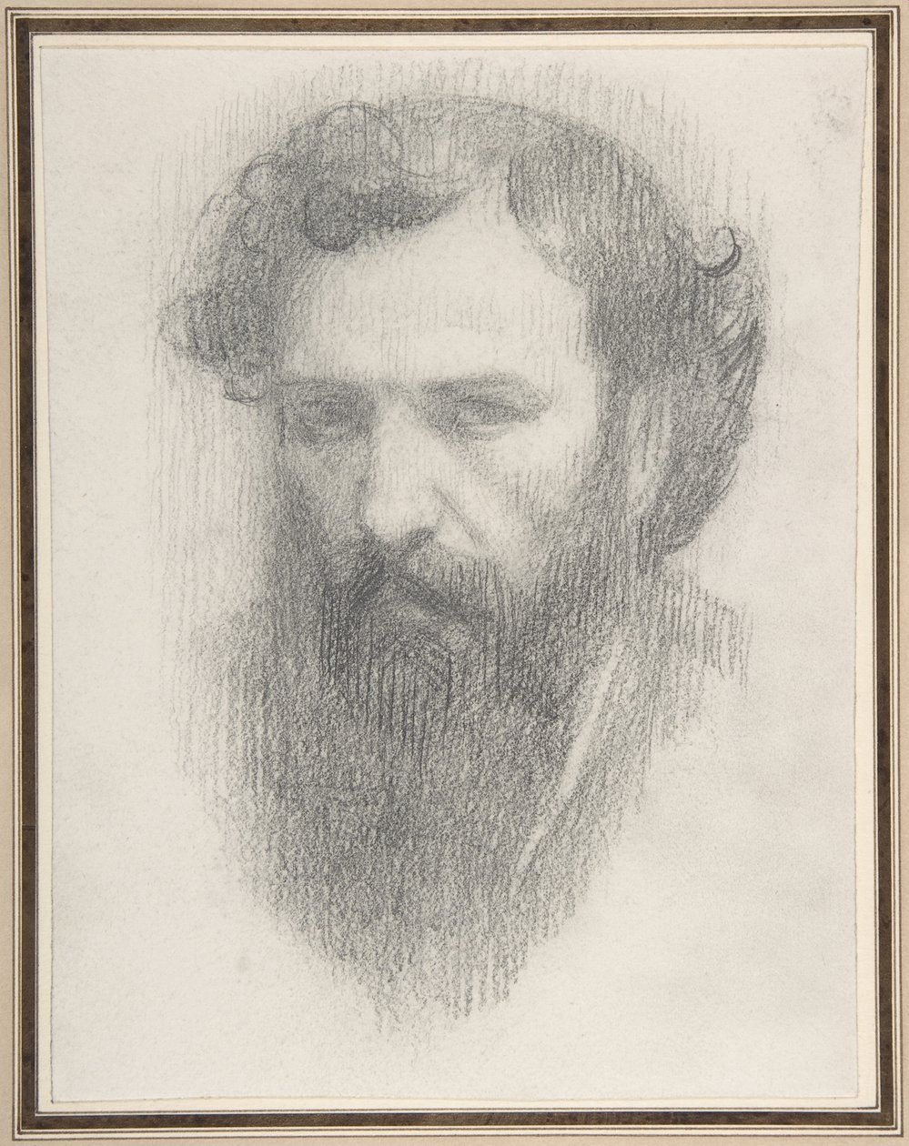Selvportræt af Alphonse Legros