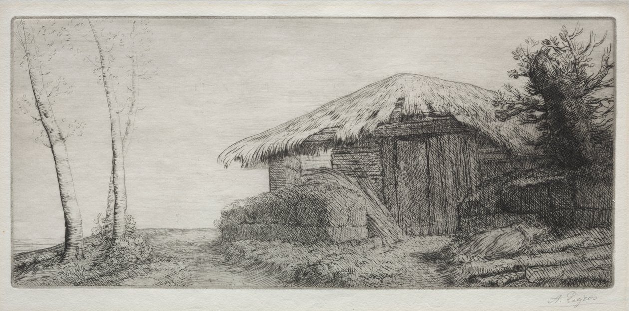 Fårefold på Bakken af Alphonse Legros