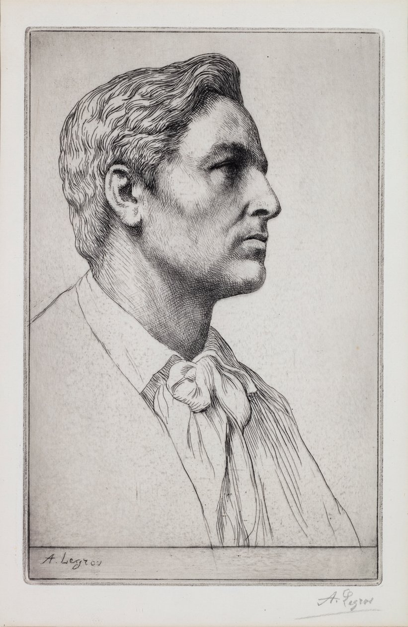 Sir Charles Holroyd (1861-1917) kunstner af Alphonse Legros