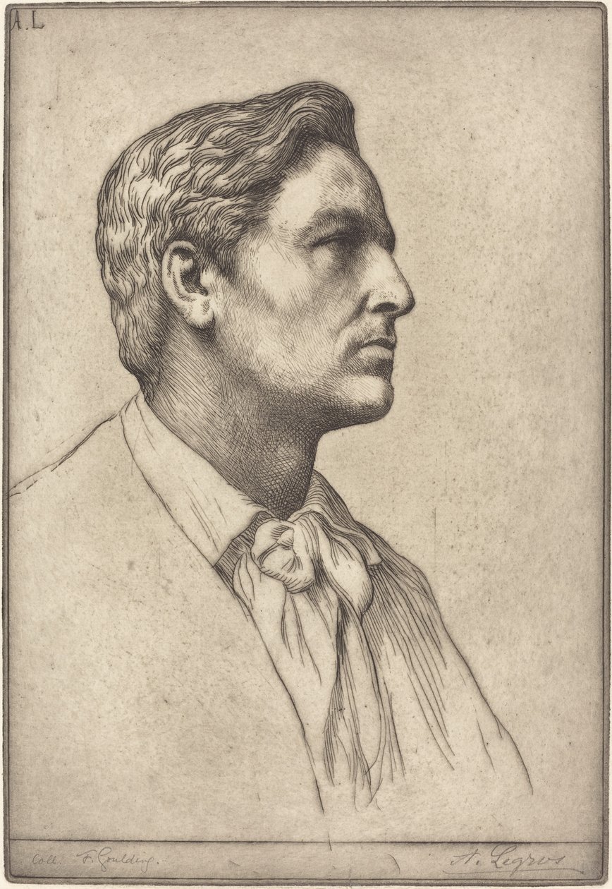 Sir Charles Holroyd. af Alphonse Legros
