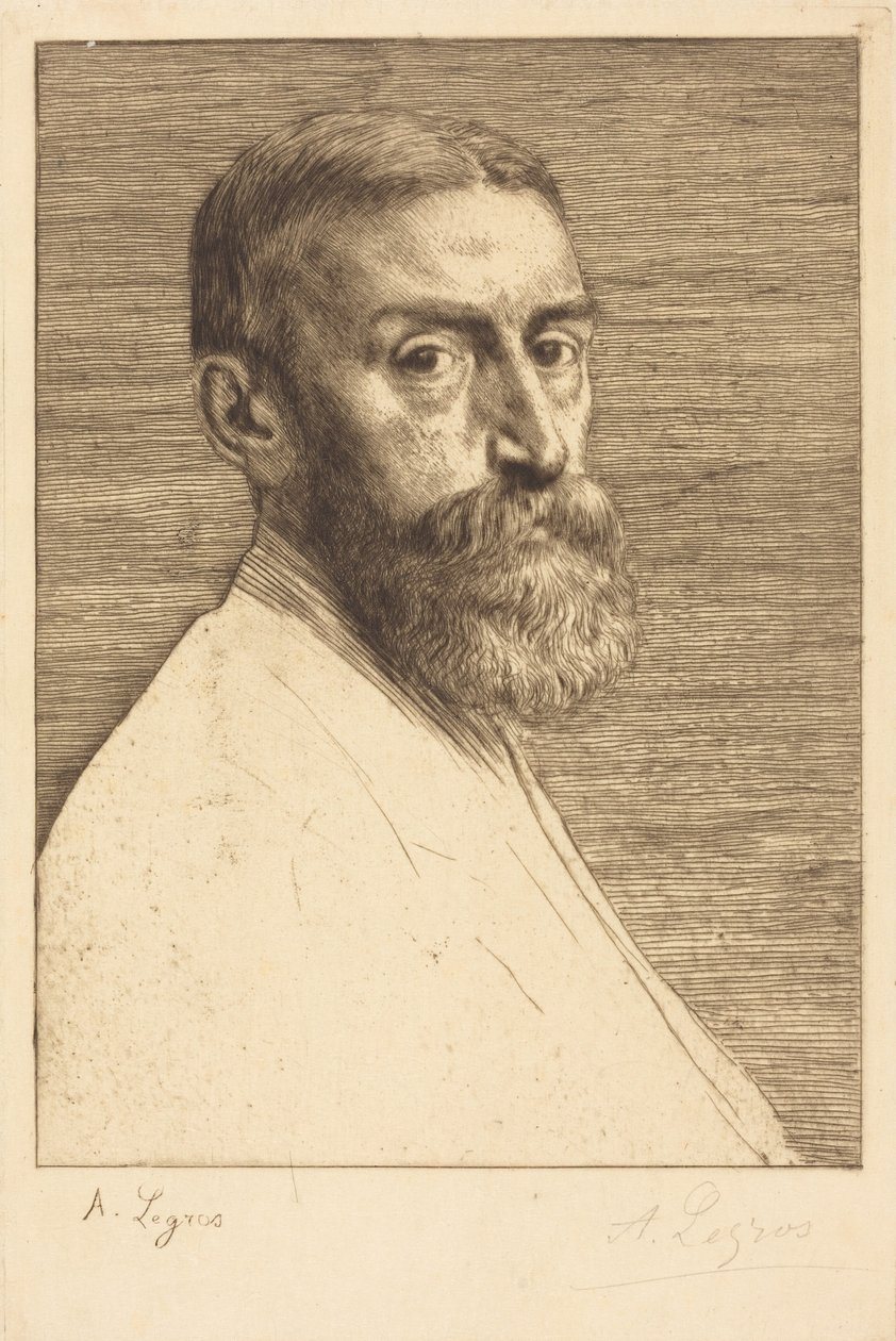 Sir E.J. Poynter, P.R.A. af Alphonse Legros