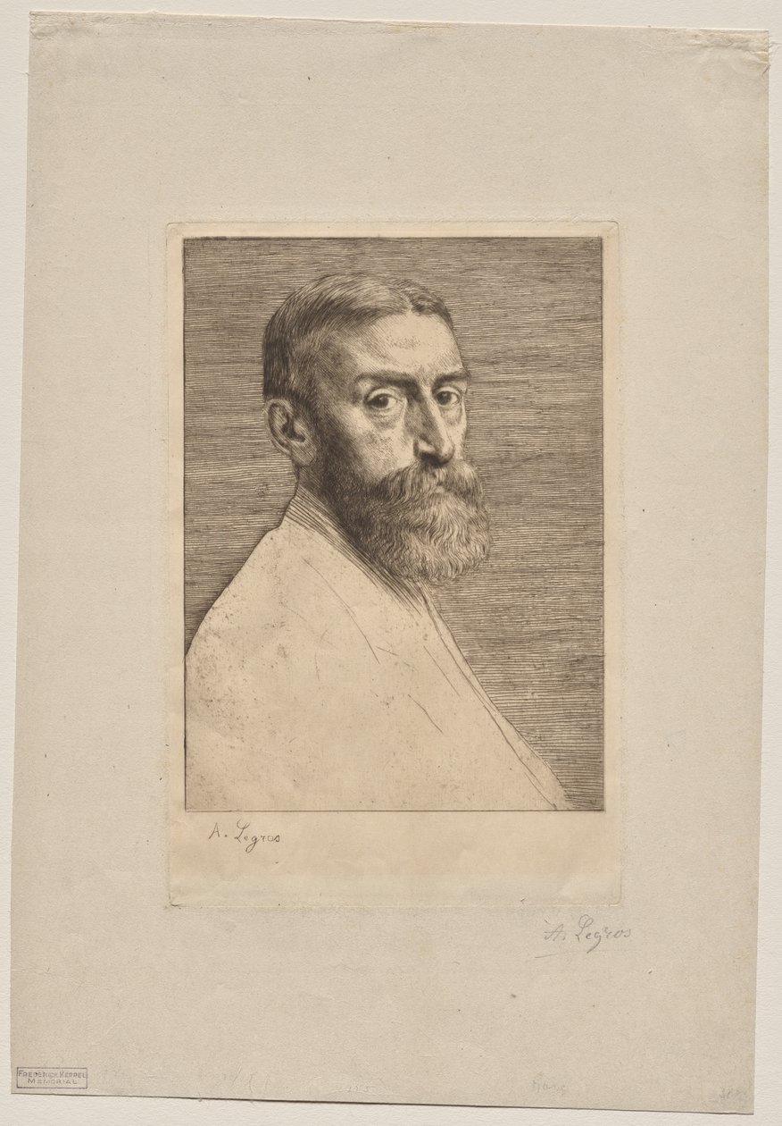 Sir Edward Poynter af Alphonse Legros
