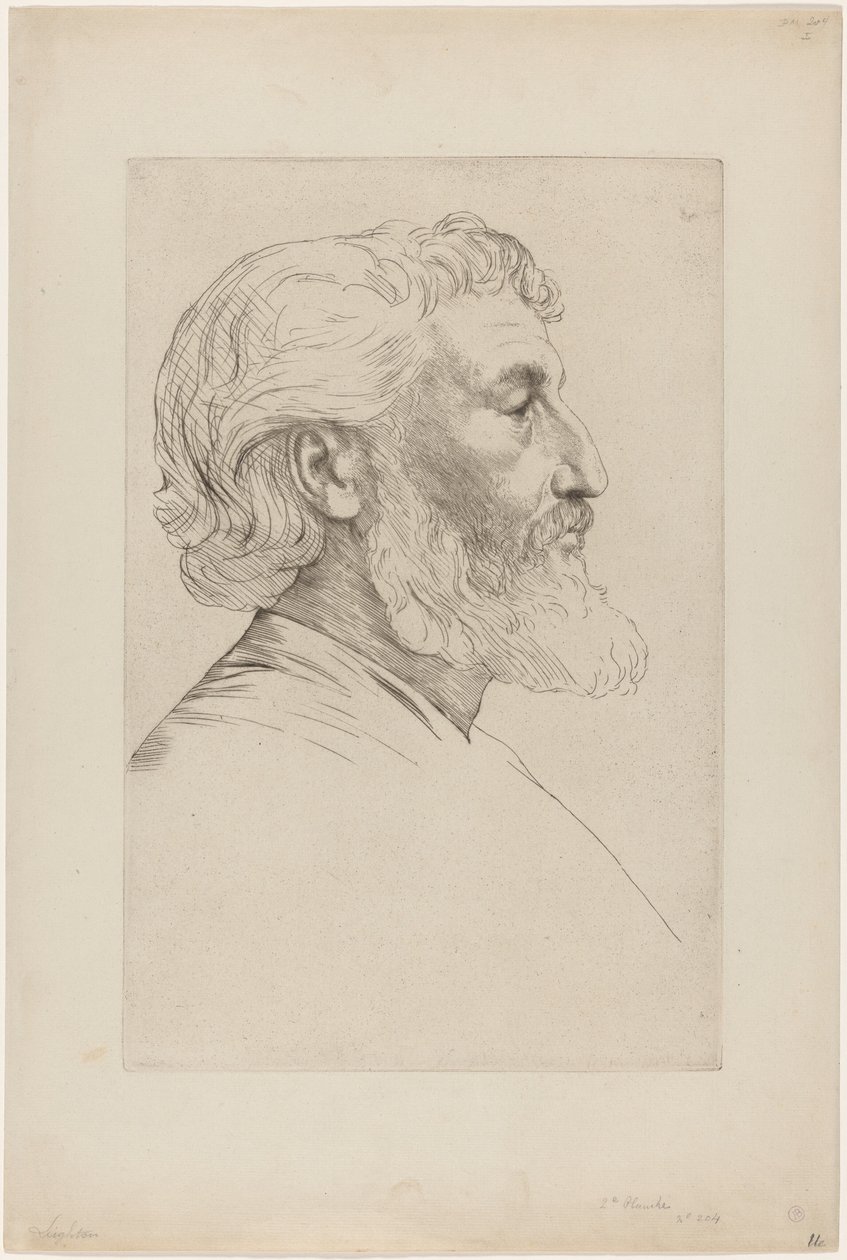 Sir Frederic Leighton af Alphonse Legros