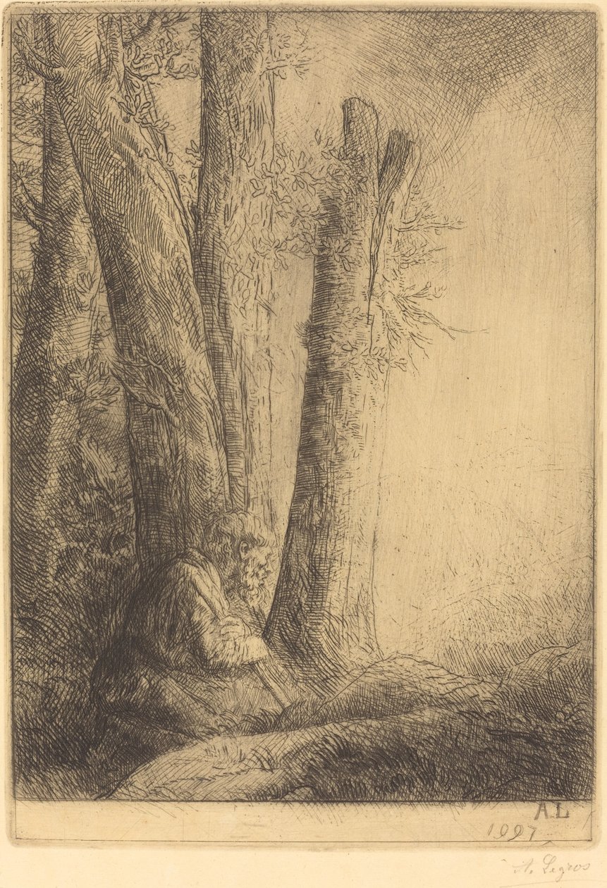 Study for the Prodigal His Study for the Prodigal Child. af Alphonse Legros