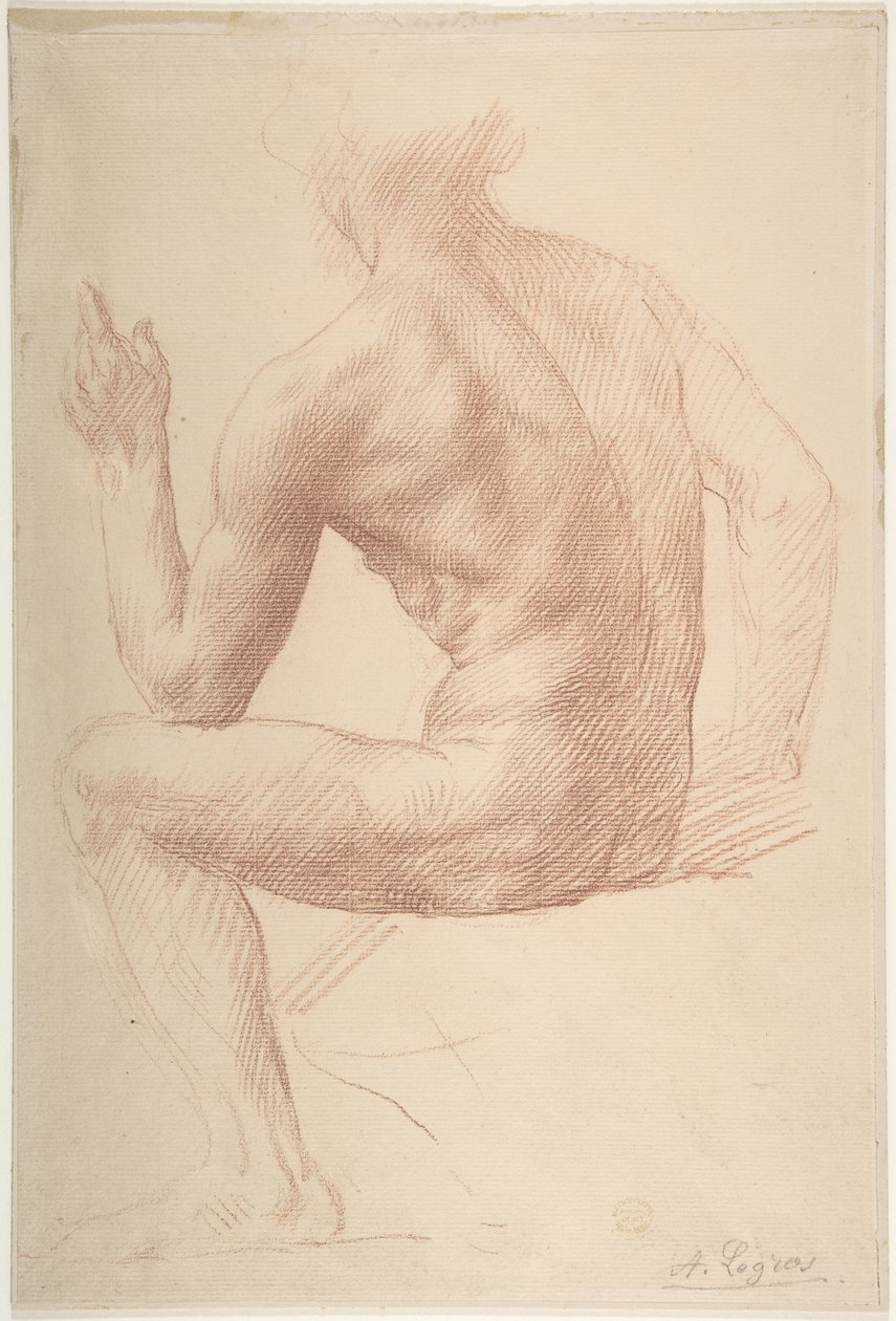 Figurstudie af Alphonse Legros