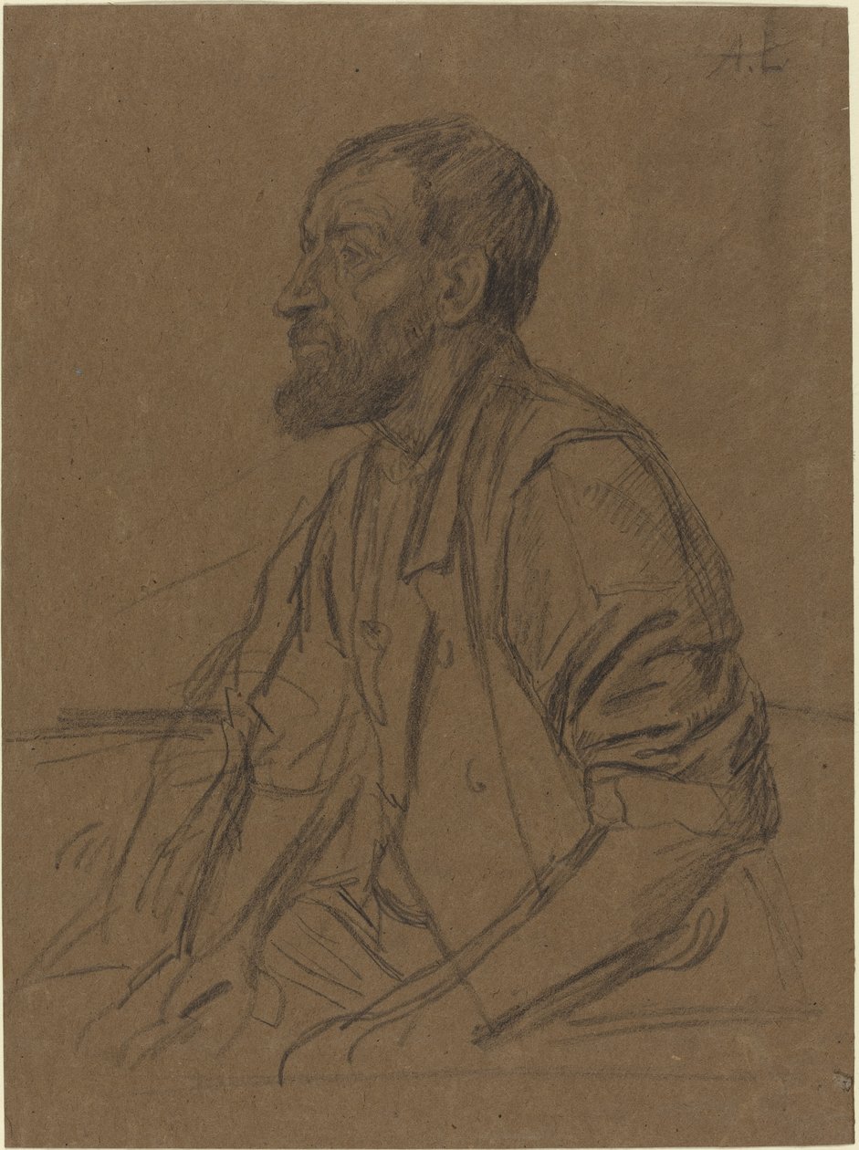 Studie af en Arbejdsmand af Alphonse Legros
