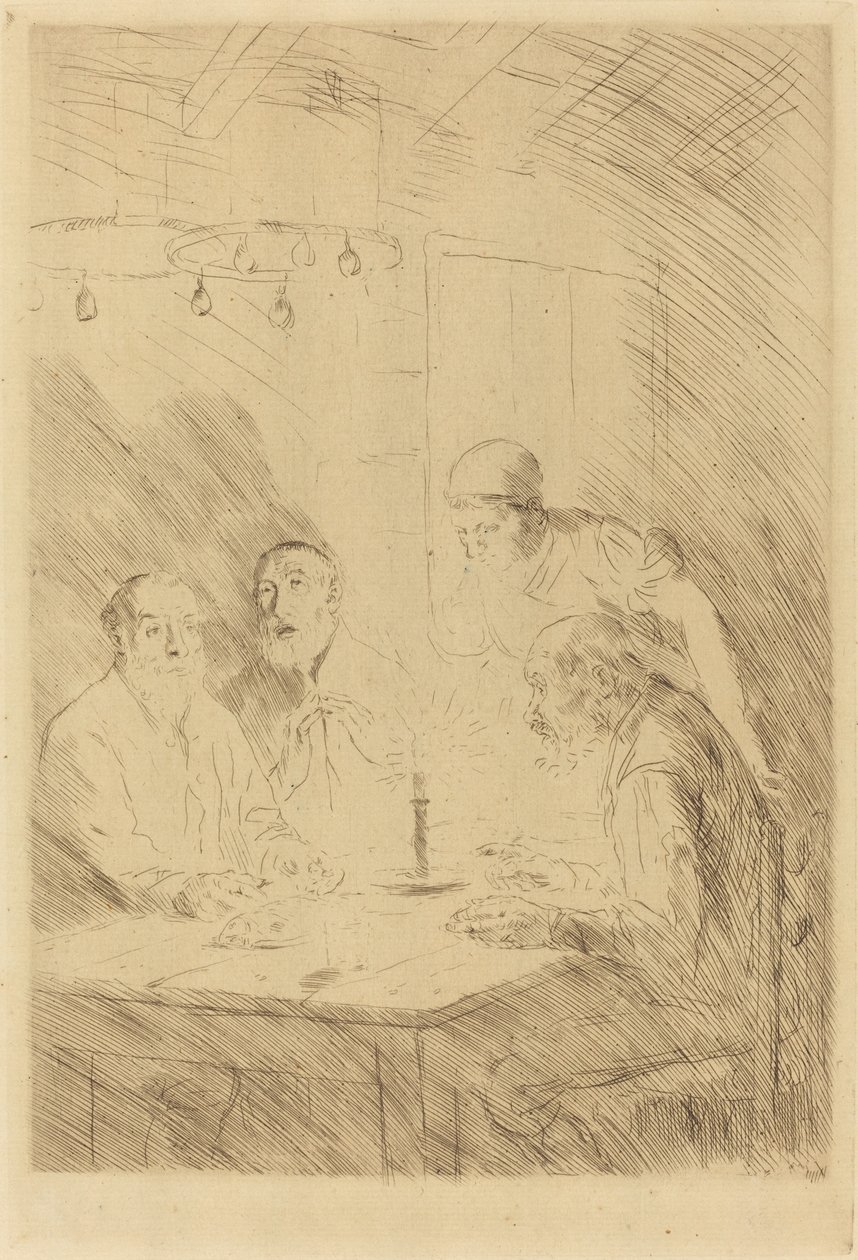 De fattiges nadver nadver på misere. af Alphonse Legros