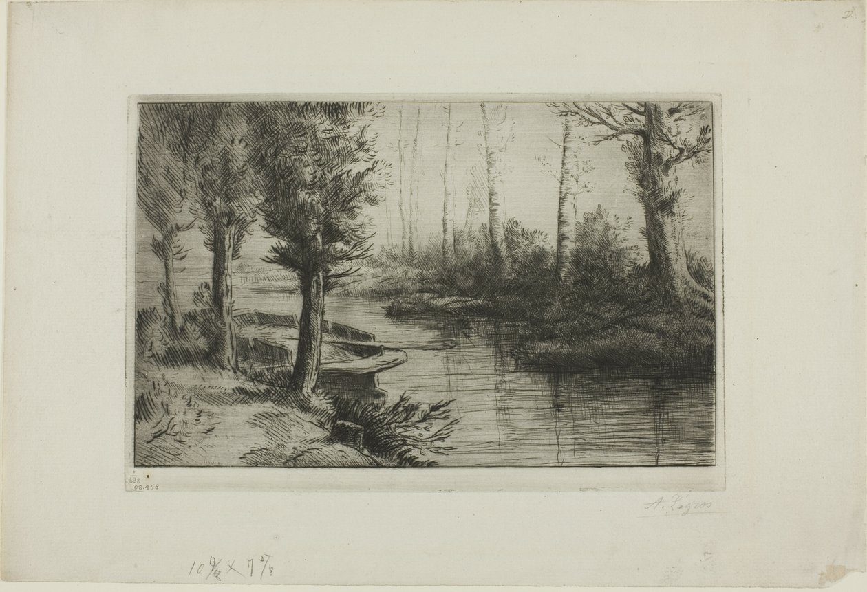 Kanalen: Morgen af Alphonse Legros