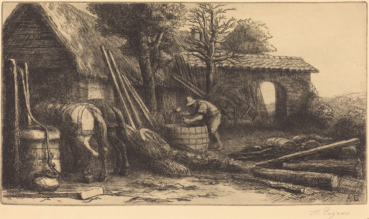 Bødker af Alphonse Legros